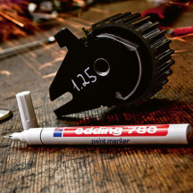 Marker EDDING olejowy 780 igłowy 0,8mm czarny