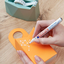 Marker EDDING olejowy 780 igłowy 0,8mm niebieski