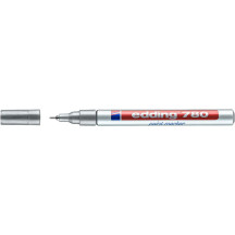 Marker EDDING olejowy 780 igłowy 0,8mm srebrny