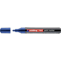 Marker EDDING olejowy 790 okrągły 2-3mm niebieski