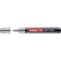 Marker EDDING olejowy 790 okrągły 2-3mm srebrny