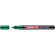 Marker EDDING olejowy 791 okrągły 1-2mm zielony