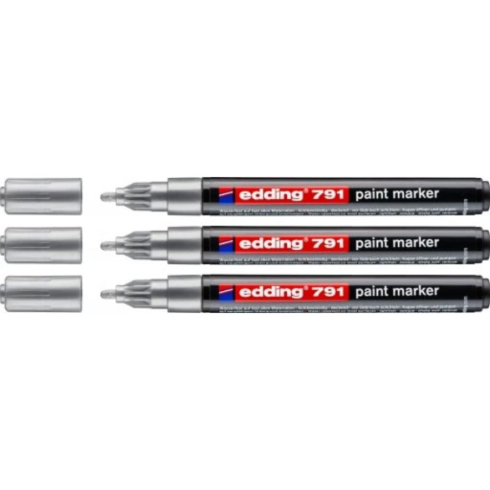 Marker EDDING olejowy 791 okrągły 1-2mm zielony