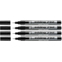 Marker EDDING olejowy 792 igłowy 0,8mm biały