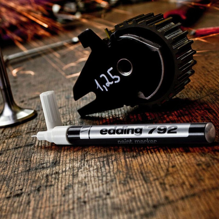 Marker EDDING olejowy 792 igłowy 0,8mm czarny