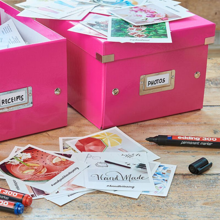 Marker EDDING permanentny 300 okrągły 1,5-3mm czarny (4)