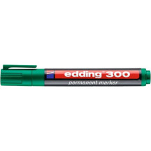 Marker EDDING permanentny 300 okrągły 1,5-3mm zielony (2)
