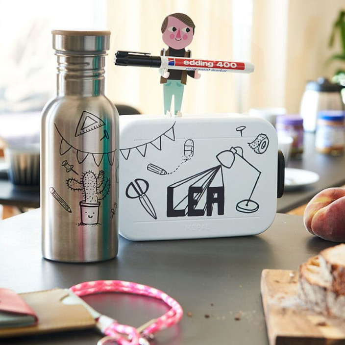 Marker EDDING permanentny 400 1mm okrągły czarny (4)