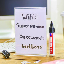 Marker EDDING permanentny 550 okrągły 3-4mm czerwony (3)