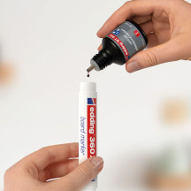 Marker EDDING suchościeralny 360 okrągły 1,5-3mm niebieski (8)