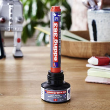 Marker EDDING suchościeralny 363 ścięty 1-5mm mix kolorów 4szt. (4)