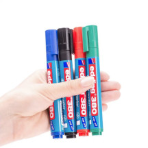 Marker EDDING suchościeralny 380 okrągły 1,5-3mm mix kolorów 4szt. (5)