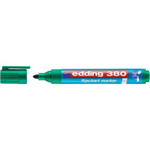 Marker EDDING suchościeralny 380 okrągły 1,5-3mm zielony (1)