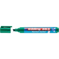 Marker EDDING suchościeralny 383 ścięty 1-5mm zielony