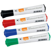 Marker NOBO suchościeralny Glide Drymarker okrągły 1-3mm kpl. 4szt. Marker NOBO suchościeralny Glide Drymarker okrągły 1-3mm kpl. 4szt.