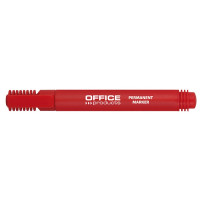 Marker OFFICE PRODUCTS permanentny okrągły czerwony