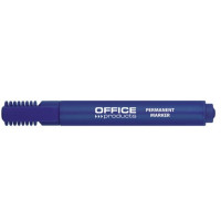 Marker OFFICE PRODUCTS permanentny okrągły niebieski