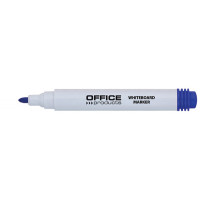 Marker OFFICE PRODUCTS suchościeralny 1-3mm okrągły niebieski Marker OFFICE PRODUCTS suchościeralny 1-3mm okrągły niebieski