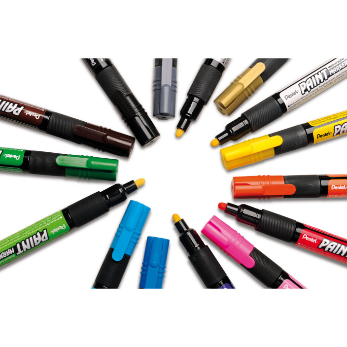 Marker olejowy PENTEL MMP20 szary