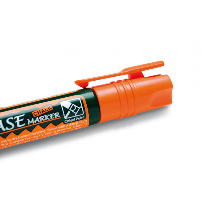 Marker PENTEL kredowy SMW26 pomarańczowy