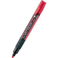 Marker PENTEL kredowy SMW26 ścięty 4,3mm czerwony