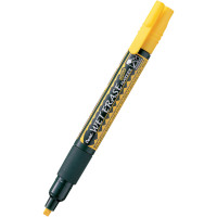 Marker PENTEL kredowy SMW26 ścięty 4,3mm żółty