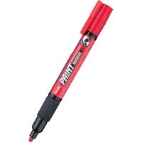 Marker PENTEL olejowy MMP20 okrągły 4,6mm czerwony