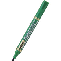 Marker PENTEL permanentny N860 ścięty zielony