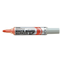 Marker PENTEL suchościeralny MWL5M Maxiflo 6mm okrągły czerwony