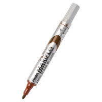 Marker PENTEL suchościeralny MWL5S Maxiflo 4mm okrągły brązowy