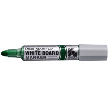 Marker PENTEL suchościeralny MWL5W Maxiflo okrągły 8mm zielony (1)