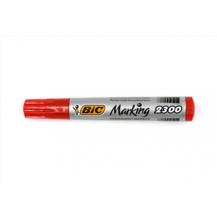 Marker permanentny BIC 2300 Marking ścięty 4szt.