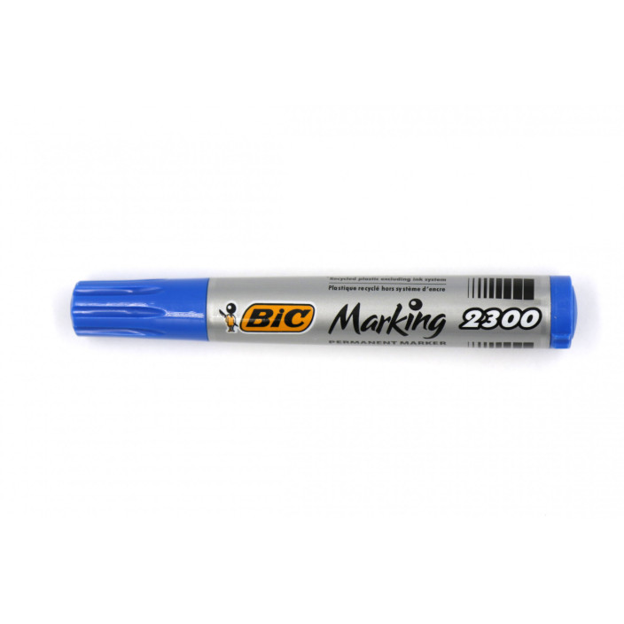Marker permanentny BIC 2300 Marking ścięty 4szt.