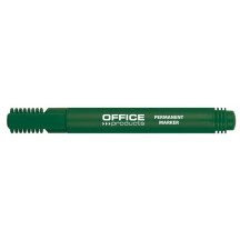 Marker permanentny GREEN OFFICE okrągły zielony