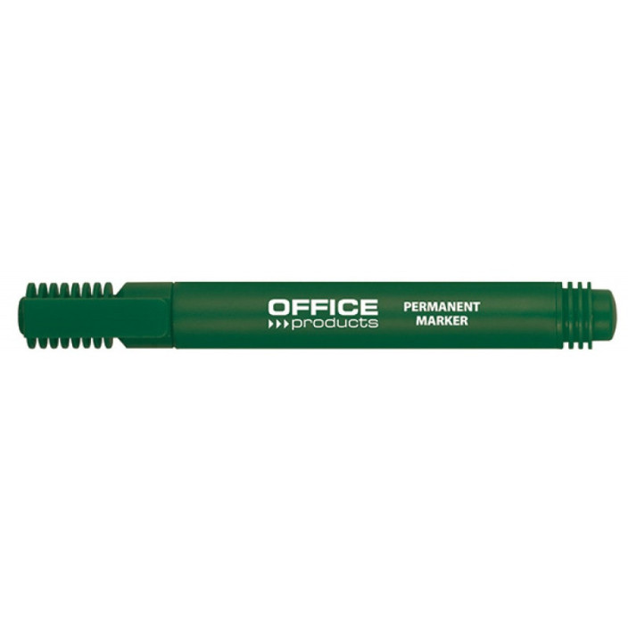 Marker permanentny GREEN OFFICE okrągły zielony