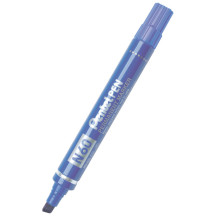 Marker permanentny PENTEL N60 ścięta końcówka niebieski