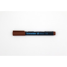 Marker permanentny SCHNEIDER MAXX 133 1-4mm ścięty brązowy