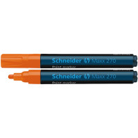 Marker SCHNEIDER olejowy Maxx 270 okrągły 1-3mm pomarańczowy