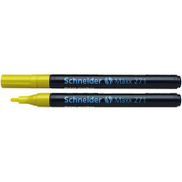 Marker SCHNEIDER olejowy Maxx 271 okrągły 1-2mm żółty