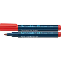Marker SCHNEIDER permanentny Maxx 130 1-3mm okrągły czerwony