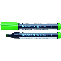 Marker SCHNEIDER suchościeralny Maxx 293 2-5mm ścięty zielony