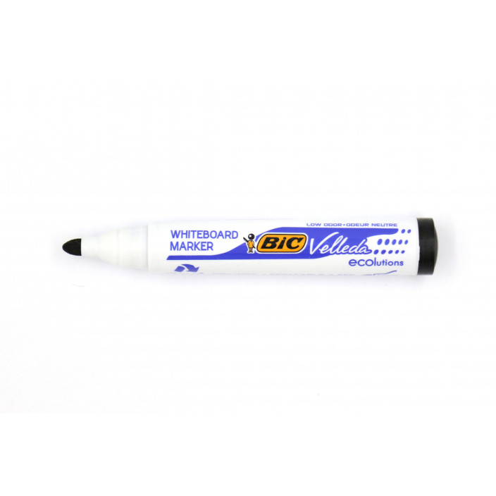 Marker suchościeralny BIC Velleda 1701 okrągły czarny 
