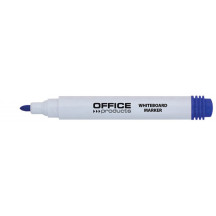 Marker suchościeralny OFFICE PRODUCTS 1-3mm okrągły niebieski