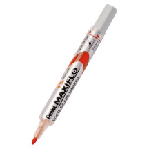 Marker suchościeralny PENTEL MAXIFLO 4mm z tłoczkiem czerwony