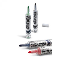 Marker suchościeralny PENTEL MAXIFLO z tłoczkiem pomarańczowy