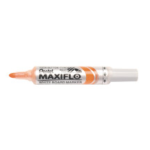 Marker suchościeralny PENTEL MAXIFLO z tłoczkiem pomarańczowy