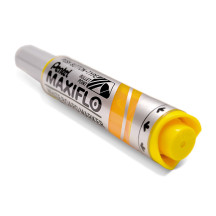 Marker suchościeralny PENTEL MAXIFLO z tłoczkiem żółty