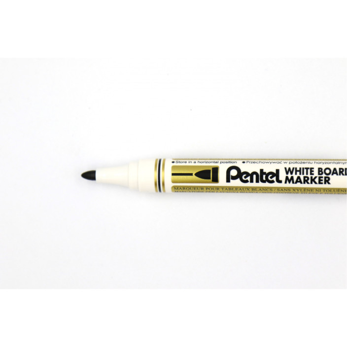 Marker suchościeralny PENTEL MW85 okrągły czarny