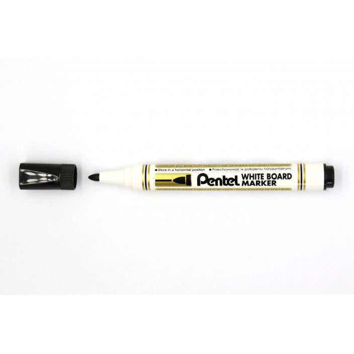 Marker suchościeralny PENTEL MW85 okrągły czarny 