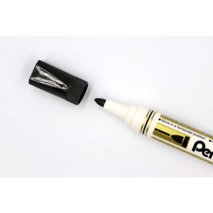 Marker suchościeralny PENTEL MW85 okrągły czarny 